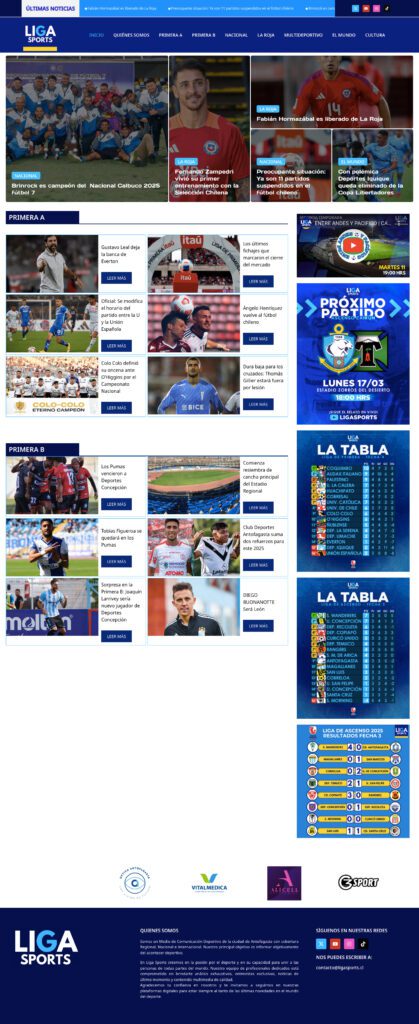 Diseño de páginas web en Santiago